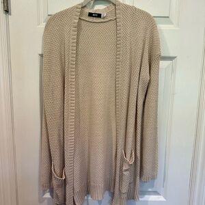 BDG open knit cardigan cream color size M